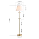 Торшер ST Luce Opalus SL1403.305.01