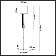 Торшер Odeon Light Exclusive Nicole 4886/1F