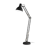 Торшер Ideal lux WALLY PT1 TOTAL BLACK 265292
