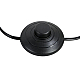 Торшер Uniel UML-T521 E27 Black/Black UL-00012407