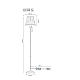 Торшер Arte Lamp Marriot A5039PN-1CC