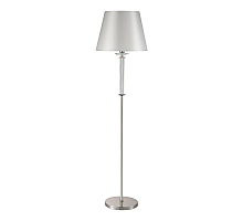 Торшер Crystal Lux Nicolas NICOLAS PT1 NICKEL/WHITE