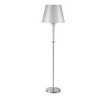 Торшер Crystal Lux Nicolas NICOLAS PT1 NICKEL/WHITE