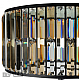 Торшер iLamp Royal 10390-5F BK