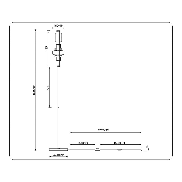 Люстра Ambrella Light HIGH LIGHT LH53132
