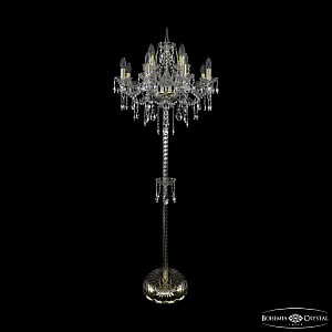 Торшер Bohemia Ivele Crystal 1415T2/8+4/200-165 G