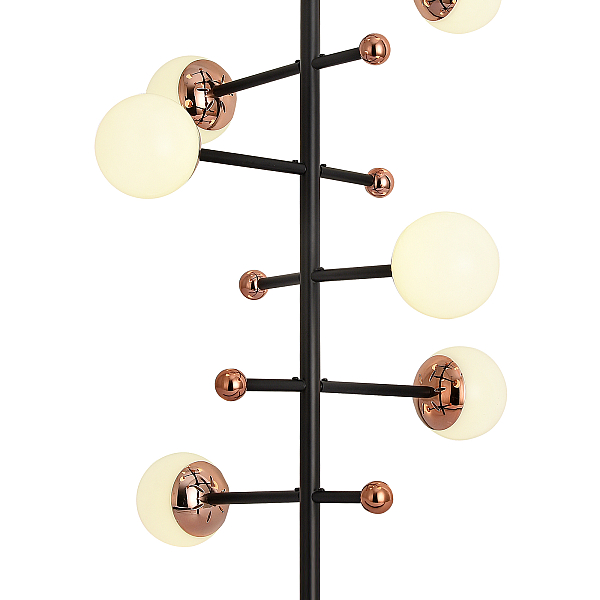 Торшер Natali Kovaltseva LED LAMPS 81344/1F GOLD BLACK