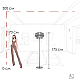 Торшер LOFT IT Boucle 10438F