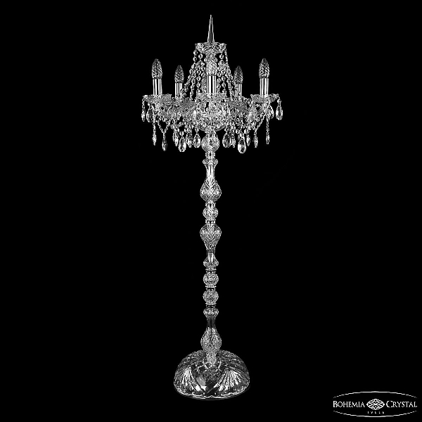 Торшер Bohemia Ivele Crystal 1413T1/5/141-120 Ni