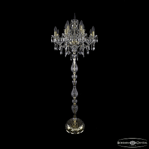 Торшер Bohemia Ivele Crystal 1415T1/8+4/200-165 G