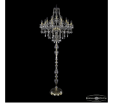 Торшер Bohemia Ivele Crystal 1415T1/12+6+3/300-225 G