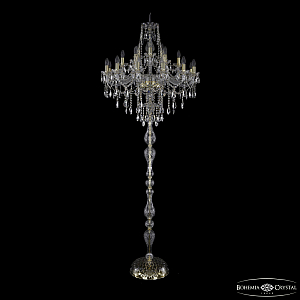 Торшер Bohemia Ivele Crystal 1415T1/12+6+3/300-225 G