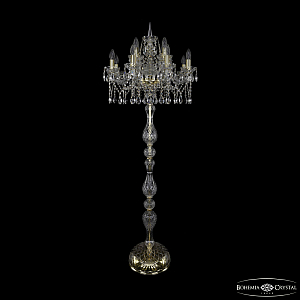 Торшер Bohemia Ivele Crystal 1413T1/8+4/200-165 G