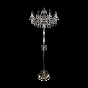 Торшер Bohemia Ivele Crystal 1410T2/8/195-160 G V0300