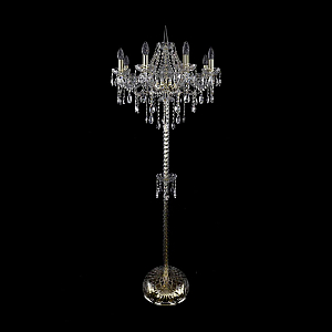 Торшер Bohemia Ivele Crystal 1415T2/8/200-160 G
