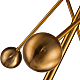 Торшер DeLight Collection Globe Mobile KG0965F-3 brass