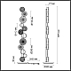Торшер Odeon Light Exclusive Caramella 5412/68FL