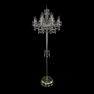 Торшер Bohemia Ivele Crystal 1411T2/8+4/195-170 G