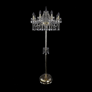 Торшер Bohemia Ivele Crystal 1413T2/8/200-160 G