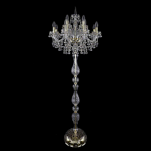 Торшер Bohemia Ivele Crystal 1409T1/8+4/195-165 G