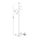 Торшер Arte Lamp CASSEL A5454PN-2PB
