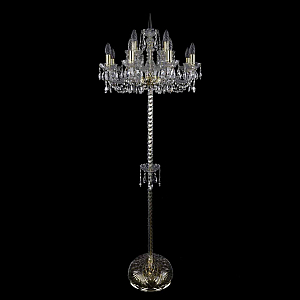 Торшер Bohemia Ivele Crystal 1402T2/8+4/195-165 G