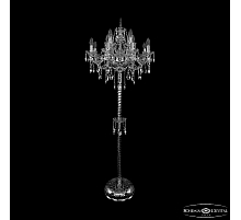 Торшер Bohemia Ivele Crystal 1415T2/8+4/200-165 Ni
