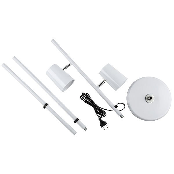 Торшер Uniel ULM-T600 2х6W/4500K/DIM WHITE UL-00010175