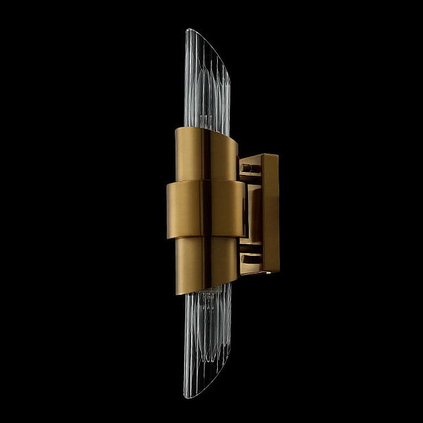 Бра Crystal Lux Justo AP2 Brass