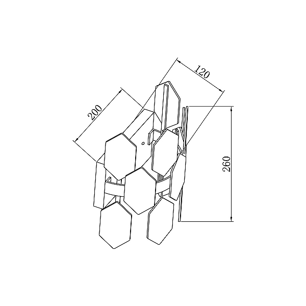 Бра Vele Luce Polaris VL4153W01