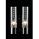 Бра Crystal Lux OTONO AP2 BLACK CHROMIUM/TRANSPARENTE