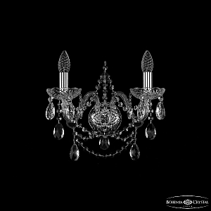 Бра Bohemia Ivele Crystal 1411B/2/160 Ni