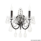 Бра Crystal Lux Odelis AP2 Brown