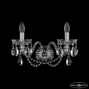 Бра Bohemia Ivele Crystal 1402B/2/195/XL Ni