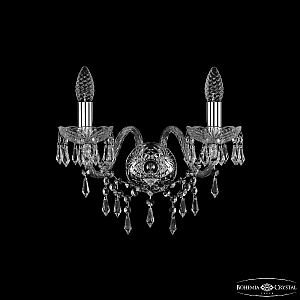 Бра Bohemia Ivele Crystal 1403B/2/160 Ni