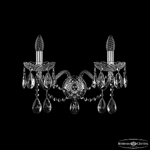 Бра Bohemia Ivele Crystal 1413B/2/200/XL Ni