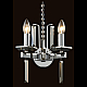 Бра Crystal Lux Marron AP2 Chrome