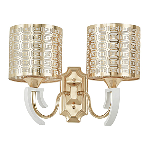 Бра Arte Milano Florentia-8857 308857/2W Wh/Gd