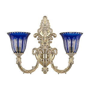 Бра Bohemia Ivele Crystal Florence 7109B15/2/210 GW P2 U Clear-Blue/H-1H