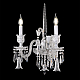 Бра Crystal Lux VERSAILLES AP2 CHROME