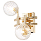 Бра Crystal Lux Luxury AP2 Gold