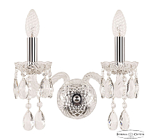 Бра Bohemia Ivele Crystal 107B/2/141 Ni