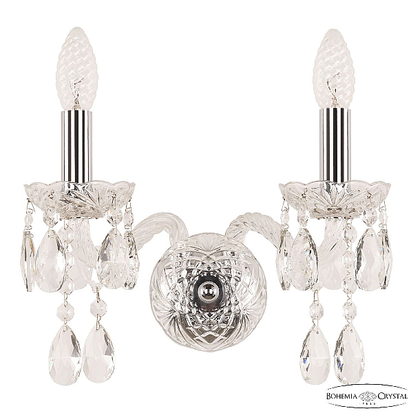 Бра Bohemia Ivele Crystal 107B/2/141 Ni