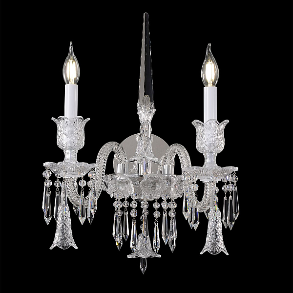 Бра Crystal Lux VERSAILLES AP2 CHROME