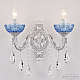 Бра Bohemia Ivele Crystal AL7901B10/2/175 B WMN P Aquamarine/M-1G