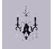 Бра Crystal Lux Magnifico AP2 Black/Transparent