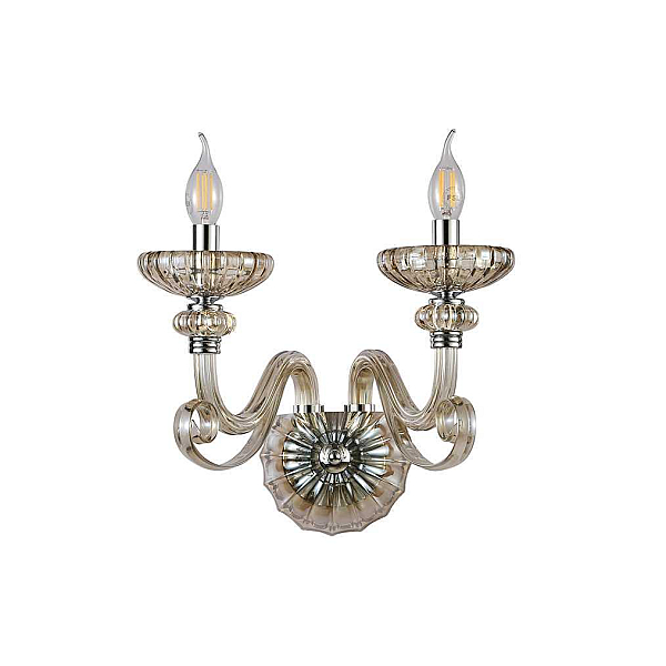 Бра Newport 8622/A chrome cognac М0071596