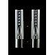 Бра Crystal Lux OTONO AP2 BLACK CHROMIUM/TRANSPARENTE