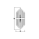 Бра Vele Luce Clarinetto VL3314W32