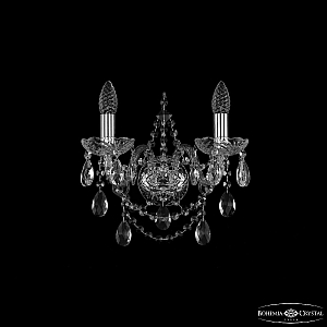 Бра Bohemia Ivele Crystal 1411B/2/141 Ni
